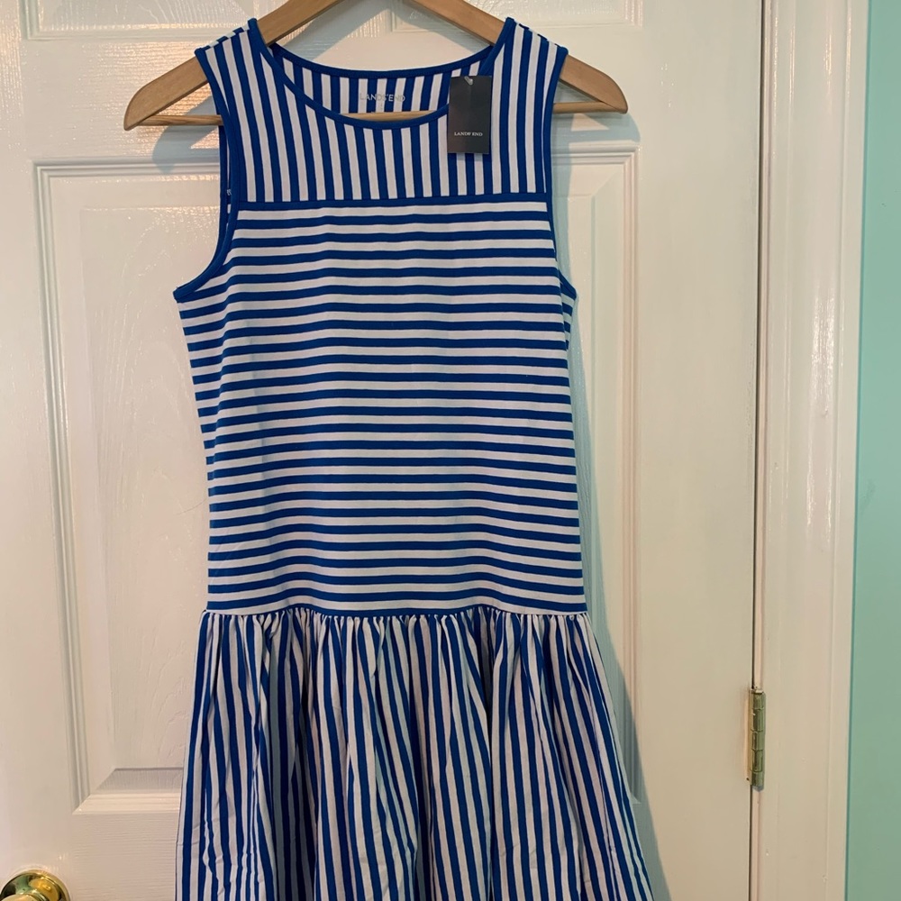 NWT Girls Lands End Dress (Size 14)